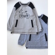 Джемпер для мальчика Велосипед (двунитка)  кф619  Робинзон