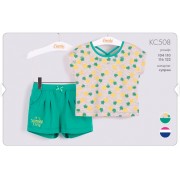 Летний комплект для девочки КС508 Бемби 